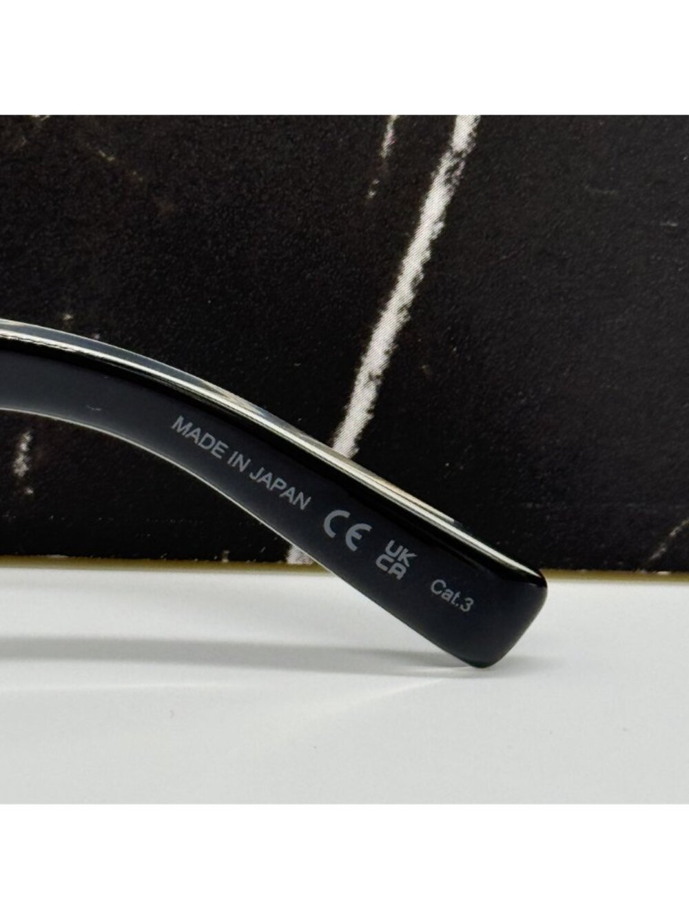 Saint Laurent SL662 001 Square Black Gray Sunglasses - Picture 9 of 10